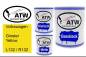 Preview: Volkswagen, Ginster Yellow, L132 / R132: 1L Lackdose + 1L Klarlack + 500ml Härter - Set, von ATW Autoteile West.